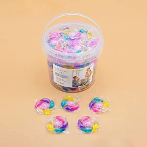 Fabricante de Cápsulas de Lavagem em Lote 100pcs Limpeza Profunda Remoção de Manchas Sem Corantes Cápsulas Hipoalergénicas 6 em 1