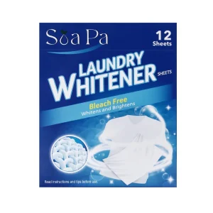 12x Whiter Laundry Sheets Private Label Laundry Whitener Sheets
