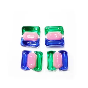15g 4 in 1 Laundry Detergent Ball Water Soluble Film OEM Laundry Beads Laundry Gel Capsule Washing Ball