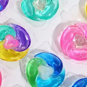 15g Factory Price Disposable 4 in 1 High Concentration Eco Friendly Apparel Laundry Gel Pods Bulk Supply OEM ODM