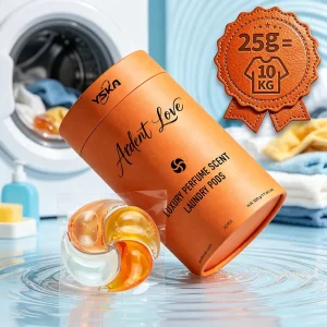 25g High Capacity Laundry Detergent Pods Equal to 8 Cups Detergent Wash 10kg Clothes One Pod Per Load for Large Capacity Washing