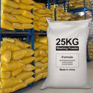 25kg Competitive Price Washing Detergent Soap Powder Washing Detergent Bulk Laundry Powder Washing