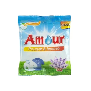 30G Disposable Laundry Washing Powder Lavender Fragrant Detergent Chinese Factory Raw Material Cleaners for Machine