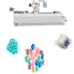 5 8g OEM ODM Automatic High Accuracy Filling Sealing Labeling Laundry Detergent Soap Beads Washing Pods Capsule Making Machine