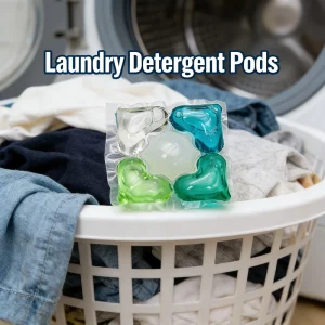 5-in-1 Eco-Friendly Disposable Apparel Laundry Pods & Capsules Bulk All-in-One Detergent OEM/ODM Available