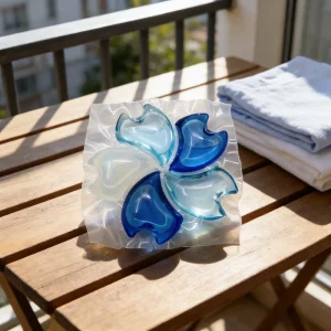 Cápsulas de detergente desechables ecológicas 5 en 1, antibacterianas, con fragancia duradera