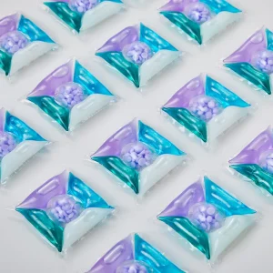 5 in 1 Moeilijke Decontaminatie Wasvloeistof Capsules met Geurversterkende Parels Wegwerp Was Capsules