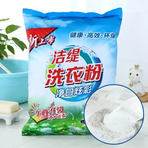 508g Eco Friendly Natural Lavender Scent Laundry Detergent Powder Deep Cleaning Long Lasting Removes Tough Stains for Hand Wash