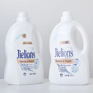 5L White Bottle Laundry Liquid Detergent Fragrance & Color Protection Cleaning Soap Washing Powder for Apparel