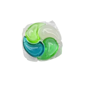 Advanced Eco Friendly Four Chamber Whirlwind Disposable Anti Bacterial Soften Long Lasting Fragrance Laundry Detergent Pods for