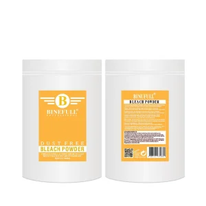 BINEFULL ODM OBM Manufacturer Blue Dust Free Permanent Hair Bleach Powder