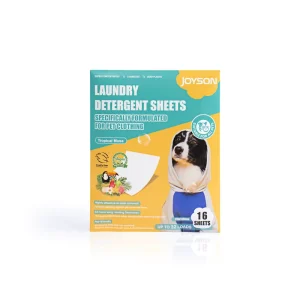 Biodegradable Eco Friendly Pet Clothing Laundry Detergent Sheets For Dog Clothes