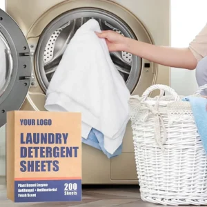 Biodegradable Liquidless Soap Natural Eco friendly Long Lasting Fragrance Laundry Detergent Sheets Deep Cleaning Laundry Strips