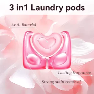 BloomWellBloomWell 3 in 1 Laundry Pods Pink Sweet Peach