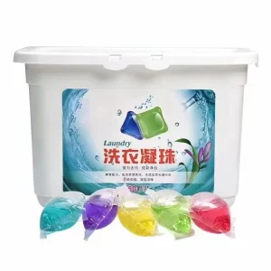 Bulk 3 in 1 Liquid Gel Disposable Eco Friendly Laundry Detergent Pods for Apparel Cloth Washing