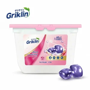 Viên giặt bột giặt số lượng lớn, viên giặt quần áo 52 viên, viên giặt gốc