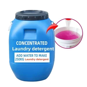 Bulk Pink Concentrated Laundry Detergent Base Multi Function Formula for Manufacturing