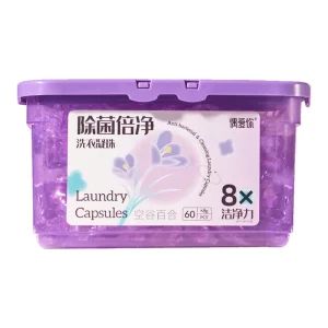 Bulk Washing Detergent Capsules OEM ODM Laundry Pods Detergent Capsules Stain & Mite Removal