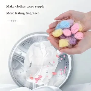 Charming Scent Enhanced Solid Laundry Booster Bead Disposable Machine Wash Fragrance Bead