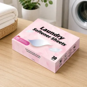 Concentrated Eco-Friendly Disposable Laundry Softener Sheets with Fragrance High Efficiency for All Fabrics