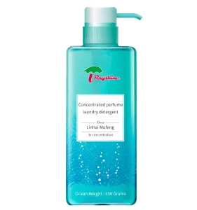 Concentrated Strong Fragrance Laundry Liquid Detergent for Cloth Washing 650 g bottle