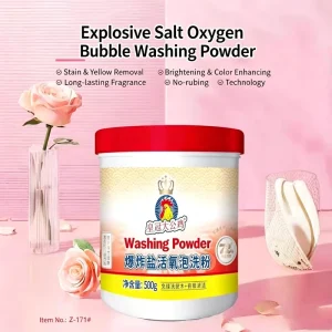 Crown Rooster Explosion Salt Reactive Oxygen Bubble Washing Powder Household Laundry Powder Aerobic Laundry Cleaning Staining