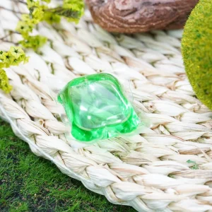 Viên giặt 15g tùy chỉnh, viên gel dùng một lần nhiều màu cho quần áo, sản xuất theo đơn đặt hàng