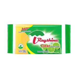 Custom Clean Laundry Detergent Soap Bar for Washing Clothes 108 G