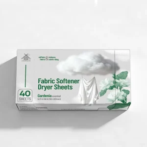 Custom Free Sample Long Lasting Fragrance Laundry Softener Dryer Strips Nonwoven Fabric Softener Sheet