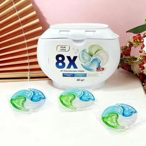맞춤형 세탁 세제 팟, 다중 향 농축 세탁 캡슐
