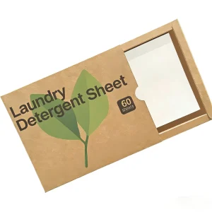 Deep Cleaning Disposable Organic Dissolvable Eco Friendly Fresh Linen Scent Laundry Detergent Sheets
