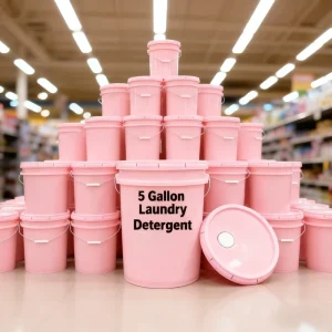 Disposable Eco Friendly Laundry Detergent Liquid 5 Gallon Jasmine & Lavender Scented Long Lasting for Apparel
