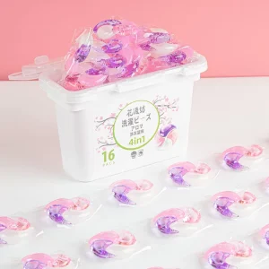 Disposable Eco friendly 12g Liquid 4 in 1 Laundry Detergent Washing Pods & Capsules