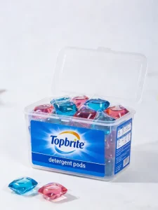 Disposable Quality 15g 3 in 1 Laundry Capsule Detergent Powder Pods for Clothes Washing