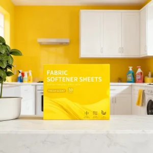 Dryer Sheets Fresh Scent Lavender Fabric Softener for Clothes Detergent Laundry Sheets