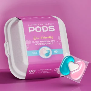 Eco Friendly 3 in 1 Laundry Detergent Pods for Apparel Wash
