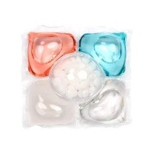 Milieuvriendelijke 5-in-1 wasmiddel pods antibacterieel kleurprotectie verzachtend langdurige geur