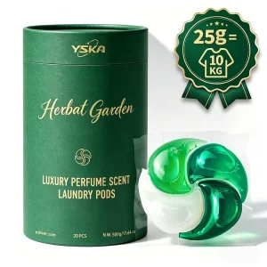 Eco Friendly Biodegradable Laundry Detergent Pods No Phosphorus No Fluorescent Agent All Washing Machines Any Water Temperature