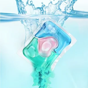 Eco Friendly Disposable 3 in 1 Laundry Detergent Pods Gel for Apparel