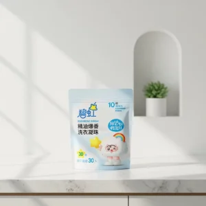 Eco Friendly Disposable 6 Effects Laundry Pearls Deep Clean & Fresh Scent Washing Capsules for Dirty Clothes