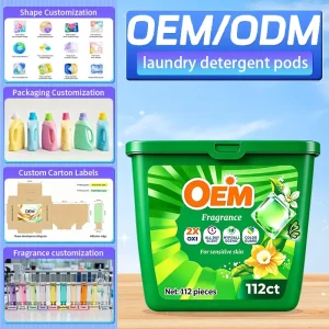 Eco Friendly Disposable Solid Fireworks Scent Boost Laundry Pods 20 Capsules for Bathroom Use Brighten Refresh Clothes