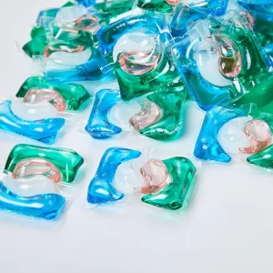 Eco-Friendly High Concentrated Laundry Pods for Apparel Multi-Effect Strong Cleaning Color Protector Long-lasting Fragrance