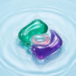 Eco Friendly Laundry Detergent Capsules Deep Cleaning Enzyme Technology