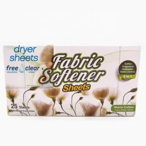 Eco Friendly Lavender Fragrance Dryer Sheets Fabric Softener Solid Shape Disposable Apparel Detergent Use Prevents Static Cling