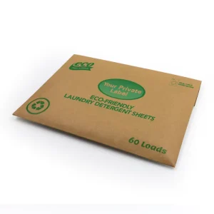 Eco Friendly Solid Laundry Detergent Sheets Fresh Scents