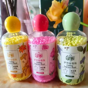 Eco Friendly Solid Laundry Fragrance Booster Beads Fabric Softener Scent Enhancer for Apparel Detergent