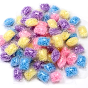 Eco Friendly Solid Laundry Scent Booster & Fabric Softener Single Use Laundry Scent Beads for Long Lasting Freshness