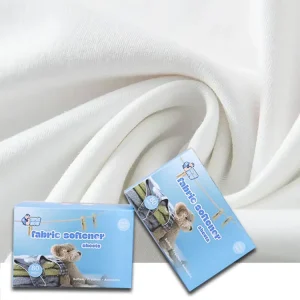 Eco friendly Disposable Sustainable Non woven Fabric Softener Dryer Sheets with Fresh Scent for Apparel Care