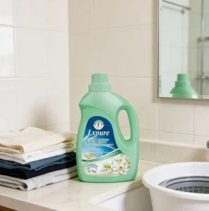 Enzyme Liquid Laundry Detergent for Apparel Floral Fragrance Lasting Stain-Free 30%-50% Ingredient Model LX70104
