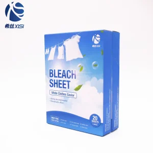 Excellent Quality Laundry Paper Bleach Stain Removal Sheets For Whiten Clothes